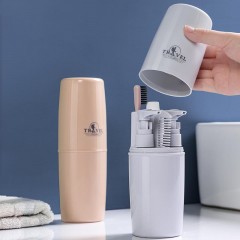 ETRAVEL Ensemble de toilette (lot de 6) en plastique portable