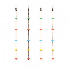 JINGYI Corde d'escalade  pour enfants avec disque corde en PE colorée