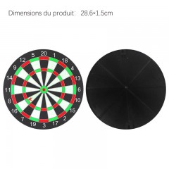 DAHANGJIA Jeu de fléchettes magnétique frisbee avec fléchettes