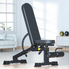 Banc d'haltère  de musculation pliable et multiposition pour salle de sport