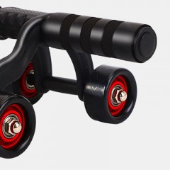 Équipement de fitness abdominalRoue pour exercices abdominaux  à trois roues