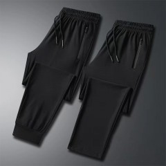 Pantalon de sport de plein air en soie de glace carbonique rapide haute élasticité