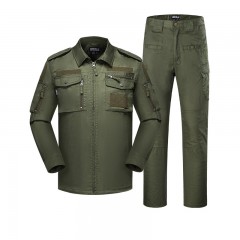 CEMA Ensemble de deux pièces de tenue camouflée résistant à l'usure et pas facile à boulocher