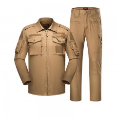 CEMA Ensemble de deux pièces de tenue camouflée résistant à l'usure et pas facile à boulocher