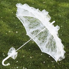 FEIFAN  parapluie décoratif en dentelle mini bois décoration pour fêtes et evenements