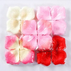 QINGYUAN  pétales de rose artificielles pour décoration fleurs
