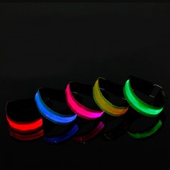 Brassard lumineux en nylon LED réfléchissant (nuancier manquant)
