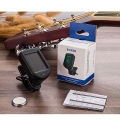 AGELIN accordeur de guitare folklorique portable