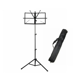 Support de lecture  musicale pliable en métal levable et abaissable