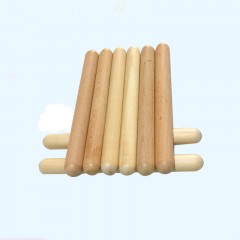 DUOLAMI Baguette de batterie en bois rond couleur