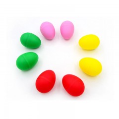XINLV Maracas en forme d'oeuf en plastique coloré jouet pour enfants