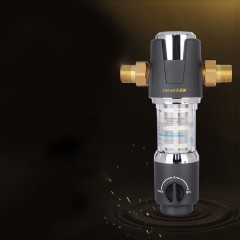 Pré-filtre stabilisateur de pression haut de gamme Brossage rotatif entièrement automatique et contrôle de la pression