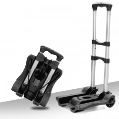 Chariot de transportation de Bagage pliant portable en alliage d'aluminium