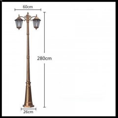 Lampe d'éclairage public lumière  LED pour jardin et parc