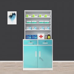 SHANGJIE armoire pharmaceutique en acier sans porte