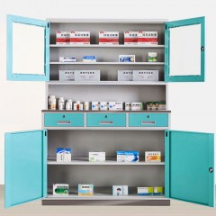 SHANGJIE armoire pharmaceutique en acier sans porte