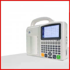 SZOSEN Electrocardiogramme à écran  cran couleur numérique à trois canaux