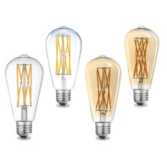 Lampe lumière murale  lustre Edison style vintage
