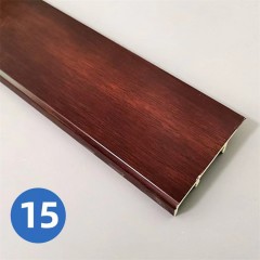 Plinthe en fibre de bois de bambou WPC