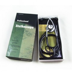HOPE Stéthoscope  à double Tube en PVC avec tête en alliage d'aluminium