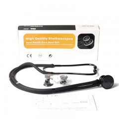 GAODA Stéthoscope à double tube en cuivre en silicone (les dimensions extérieures peuvent être contestées)