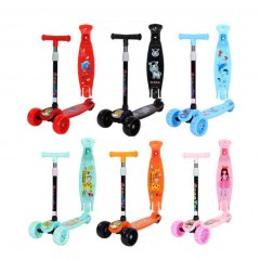 Trotinette pliable  à 4 roues  pour enfants  jouets pour enfants