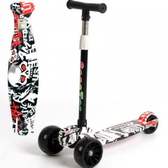 Trotinette pliable  à 4 roues  pour enfants  jouets pour enfants