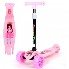 Trotinette pliable  à 4 roues  pour enfants  jouets pour enfants