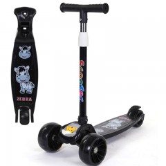 Trotinette pliable  à 4 roues  pour enfants  jouets pour enfants