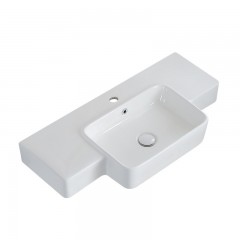 Lavabo suspendu en ceramique  pour salle de bain
