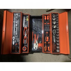 NAWEI Outils de réparation automobile  ensemble de 85 pièces pliant trois couches d'acier chrome alun