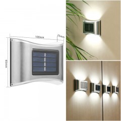 Lumière  solaire murale  extérieur imperméable jardin