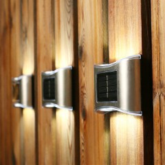 Lumière  solaire murale  extérieur imperméable jardin