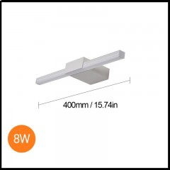Lumière frontale de miroir de chambre à coucher LED