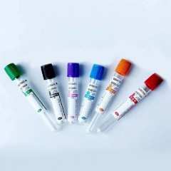 Tube de prélèvement  sanguins sous vide avec anticoagulant à l'héparine jetable
