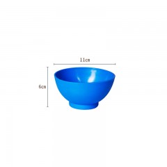 Bol à plâtre jetable bleu