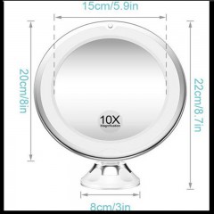 Miroir cosmétique avec éclairage LED