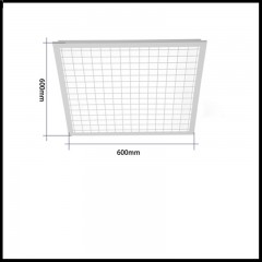 Panneau lumineux plat LED encastré