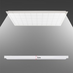 Panneau lumineux plat LED encastré