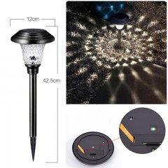 Luminaire  LED de sol de pelouse extérieure étanche en acier inoxydable