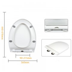 Housse de toilette épaissie