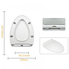Housse de toilette épaissie