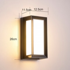 Lumière  LED de décoration murale  simple décoration moderne