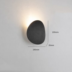 Lumière  LED de décoration murale  simple décoration moderne