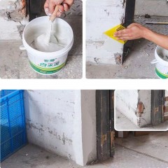 Ciment blanc à séchage rapide et imperméable