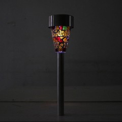 Lumière LED solaire de jardin extérieur