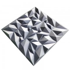 Plaque 3D en PVC tridimensionnelle pour autocollant mural