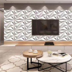 Plaque 3D en PVC tridimensionnelle pour autocollant mural