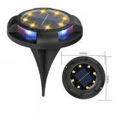 Lampe enterrée   solaire extérieure imperméable lumière
