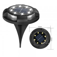 Lampe enterrée   solaire extérieure imperméable lumière